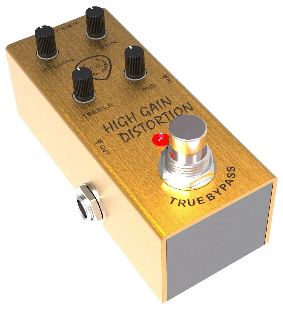 PGL High Gain Distortion Effect Pedal For Electric Guitar